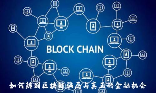   
如何辨别区块链骗局与真正的金融机会